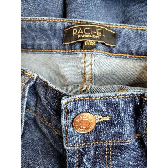 RACHEL Rachel Roy Kindness Mid-Rise Girlfriend Jeans Size 6 NEW - Picture 4 of 6